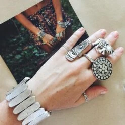 Anatolian Boho Ring - "Mandala" -Sparkle Jewelry Deals Store 11060327 796463800438143 3712057262481909801 n