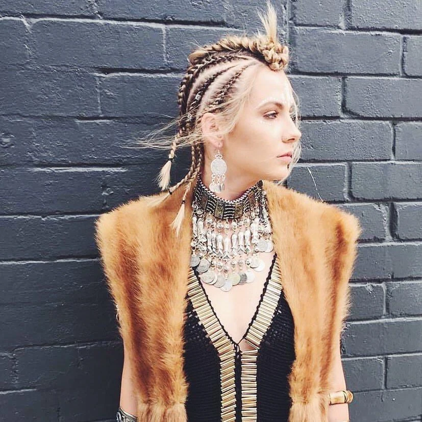 Anatolian Boho Earrings - "Turkish Coins" 3 Anatolian Boho Earrings - "Turkish Coins" - Image 3