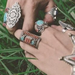 Anatolian Boho Ring - "Floral Motif" 7 Anatolian Boho Ring - "Floral Motif" -Sparkle Jewelry Deals Store 1cb918a5ace4136be610ef047f3d6463 ce45914f 1af1 4bdf acf6 a05f86ba97a1