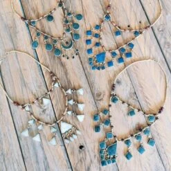 Tribal Diamond Shaped Black Stone Boho Necklace -Sparkle Jewelry Deals Store 2020 05 1402.19.171 e8576972 4c55 4a68 9865 ee8b2375b65c