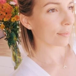 Crescent Moon Stud Earrings - Sterling Silver -Sparkle Jewelry Deals Store 2021 02 04 104227142 f8a935ba 7b94 4997 8065 a522c57fb0f8