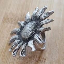 Anatolian Boho Ring - "Sunflower"