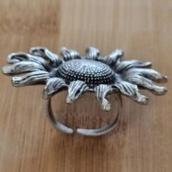 Anatolian Boho Ring - "Sunflower" -Sparkle Jewelry Deals Store 20231231 153924