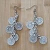 Anatolian Boho Chandelier Earrings - "Turkish Coins"