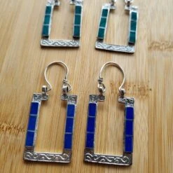 Intricate Silver Gypsy Tribal Hoop Earrings -Sparkle Jewelry Deals Store 20240107 141829