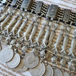 Afghan Kuchi Tribal Fish Choker - (misfit) -Sparkle Jewelry Deals Store 20241012 104810