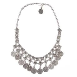 Alucra Boho Necklace With Coins -Sparkle Jewelry Deals Store Alucra with coins