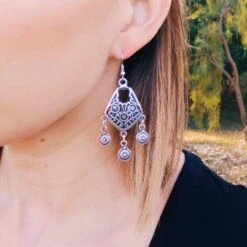 Anatolian Boho Earrings - "Amasra"