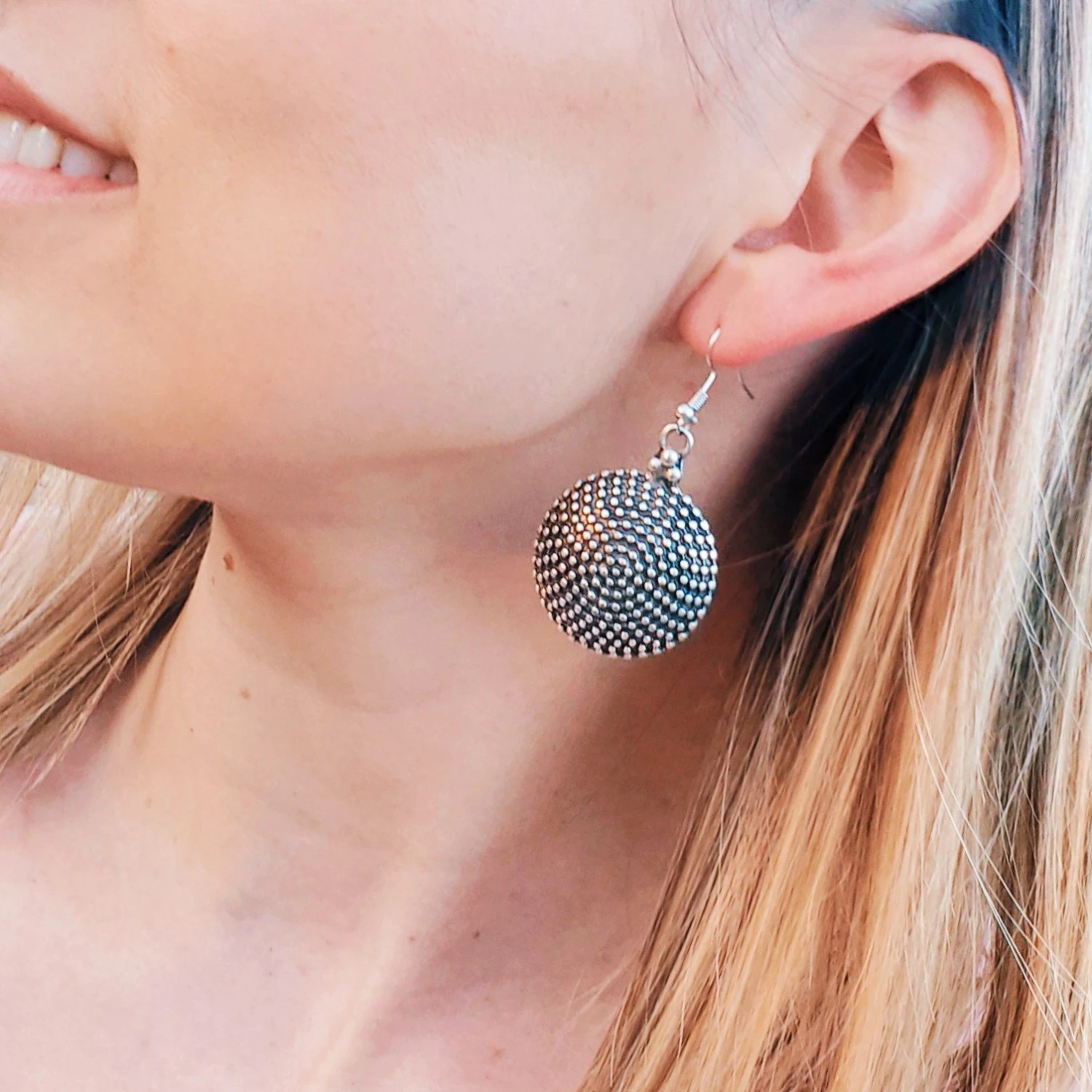 Anatolian Boho Earrings - "Kader" 1 Anatolian Boho Earrings - "Kader"