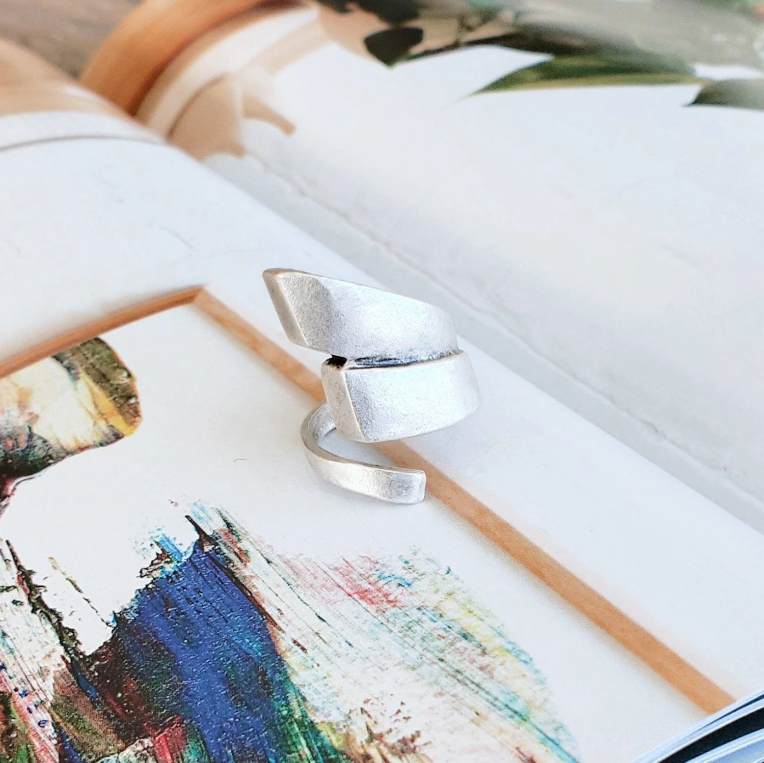 Anatolian Boho Ring - "Sarmal" 1 Anatolian Boho Ring - "Sarmal"