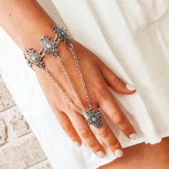 Aysun Boho Slave Ring Cuff