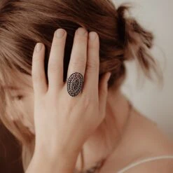 Anatolian Boho Ring - "Zambak"