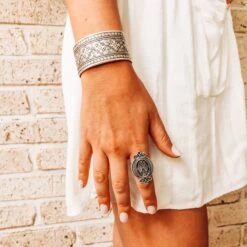 Anatolian Boho Ring - "Agri" 6 Anatolian Boho Ring - "Agri" -Sparkle Jewelry Deals Store HakkariCuff Model 85a4b298 e5c1 469c 8a91 c442b1c1b557