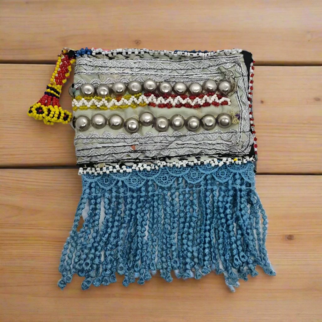 Handmade Kuchi Tribal Clutch/Purse 2 Handmade Kuchi Tribal Clutch/Purse - Image 2