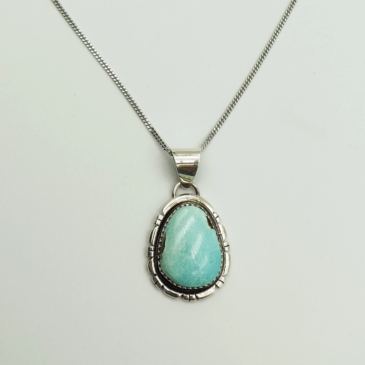 Blue Lagoon Navajo Boho Necklace 1 Blue Lagoon Navajo Boho Necklace