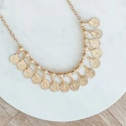 Gold Ani Boho Necklace