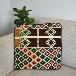 Handwoven Woollen Kilim Cushion Cover - Style 16