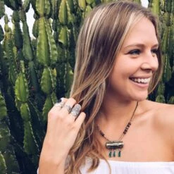 Kuchi Amulet Boho Necklace -Sparkle Jewelry Deals Store Kuchi Amulet necklace photo 2