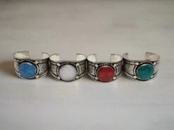 Stone Kuchi Tribal Boho Cuff - Small -Sparkle Jewelry Deals Store Lost Lover Stone Kuchi Tribal Boho Cuff Bracelet