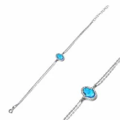 Opal Hamsa Boho Bracelet - Sterling Silver