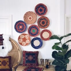 Handwoven Tribal Basket - Catori 3 Handwoven Tribal Basket - Catori -Sparkle Jewelry Deals Store TribalBasketDisplay3