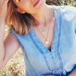 Turquoise Sterling Silver Sun Pendant 5 Turquoise Sterling Silver Sun Pendant -Sparkle Jewelry Deals Store TurquoiseGoldenSunPendantModel f554a5a6 2770 4c0d aaa4 4da9230a80b8