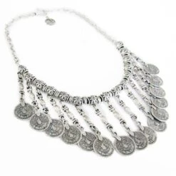 Ani Boho Necklace With Coins -Sparkle Jewelry Deals Store ani necklace coins