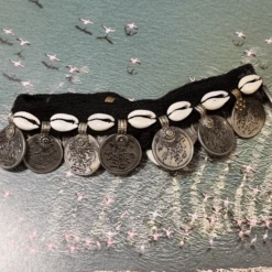 Afghan Kuchi Cowrie Shell And Coins Anklet