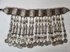 Afghan Kuchi Tribal Fish Choker - (misfit) -Sparkle Jewelry Deals Store fish choker2