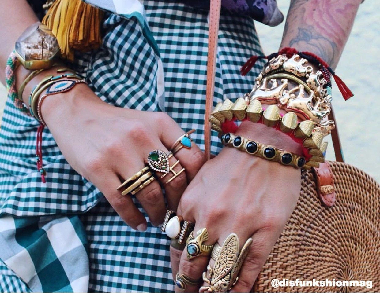 Sterling Silver Golden Goddess Ring 3 Sterling Silver Golden Goddess Ring - Image 3