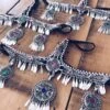 Handmade Afghan Tribal Jewelled Headpiece