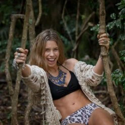 Tribal Lapis Lazuli Stone Boho Necklace -Sparkle Jewelry Deals Store lapis necklace maddie